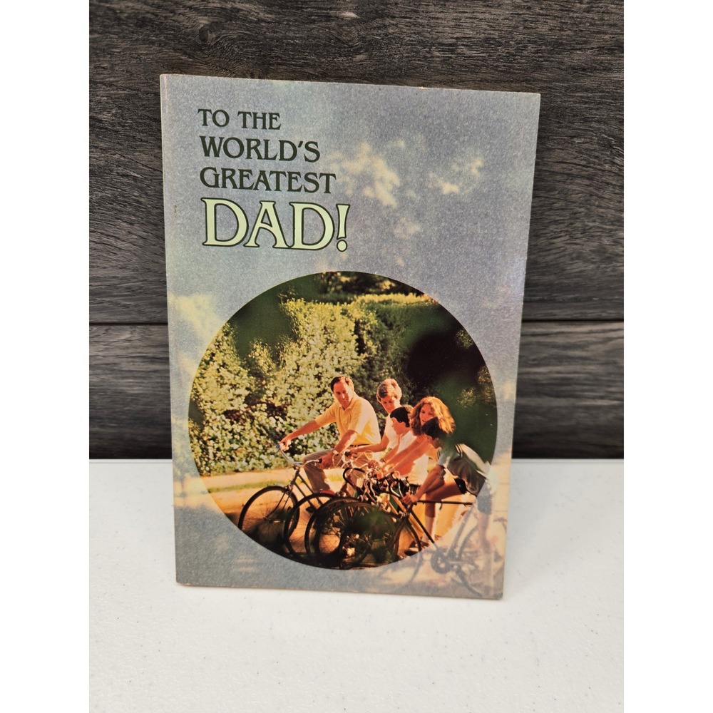 Vintage The Worlds Greatest Dad Family book‎